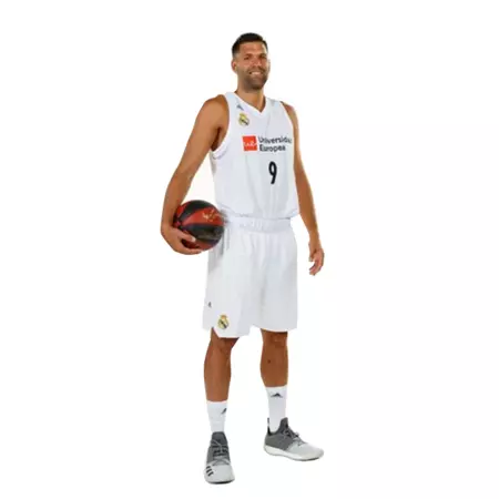 Camiseta Réplica Felipe Reyes #9# R. Madrid 2018/19 (1ª Equipación)
