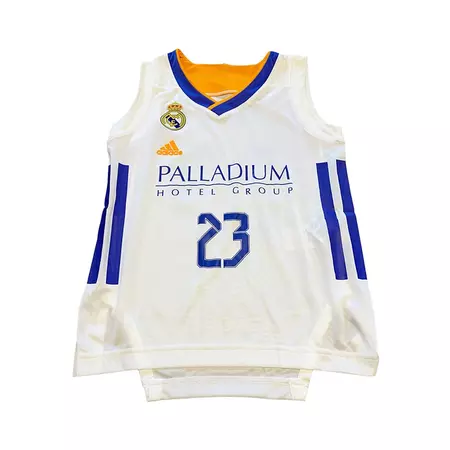 Camiseta Réplica Niñ@ Real Madrid Basket # 23 LLULL #