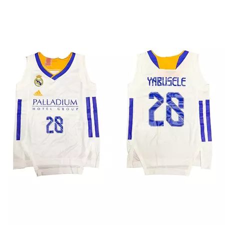 Camiseta Réplica Niñ@ Real Madrid Basket # 28 YABUSELE #