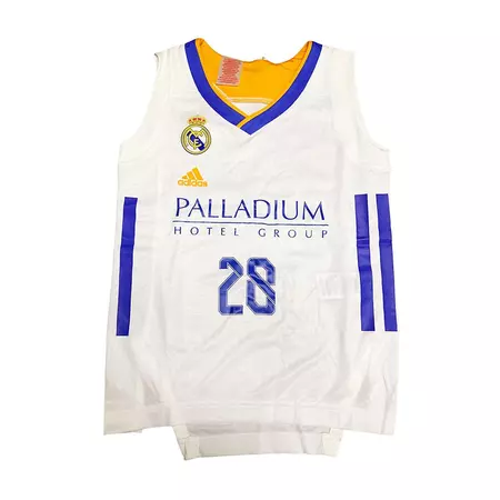 Camiseta Réplica Niñ@ Real Madrid Basket # 28 YABUSELE #