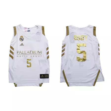 Camiseta Réplica Niñ@ RUDY #5# R. Madrid 2019/20 (1ª Equipación)
