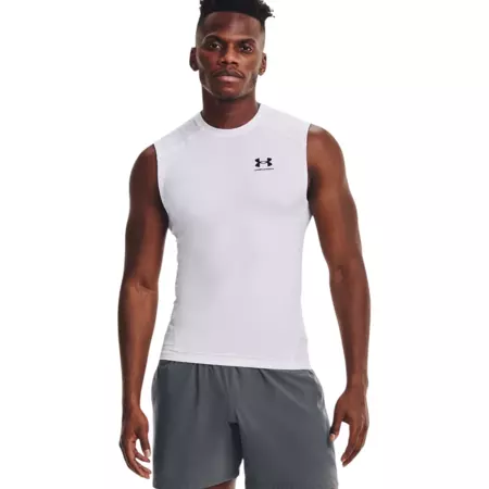 Camiseta sin mangas HG Armour Comp "White"