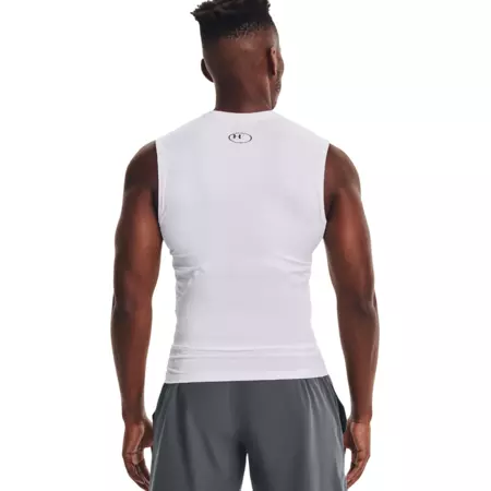 Camiseta sin mangas HG Armour Comp "White"