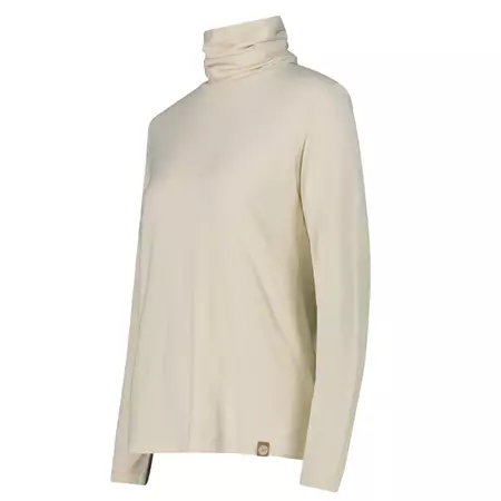 Campagnolo Heathered Turtleneck Sweater "Avorio"