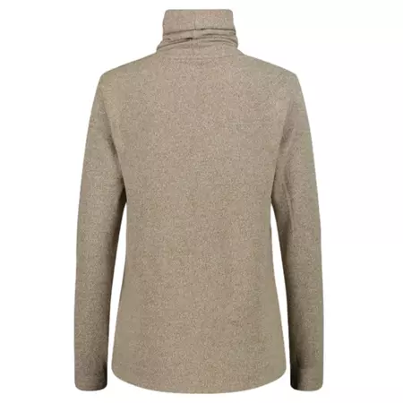 Campagnolo Heathered Turtleneck Sweater "Tabacco"