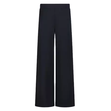 Campagnolo Long Wide-leg Trousers Modal "Black"