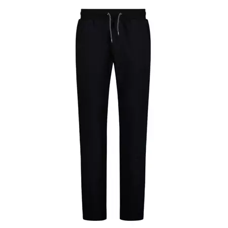 Campagnolo Men's joggers in stretch french terry "Black" (Comfort Fit)