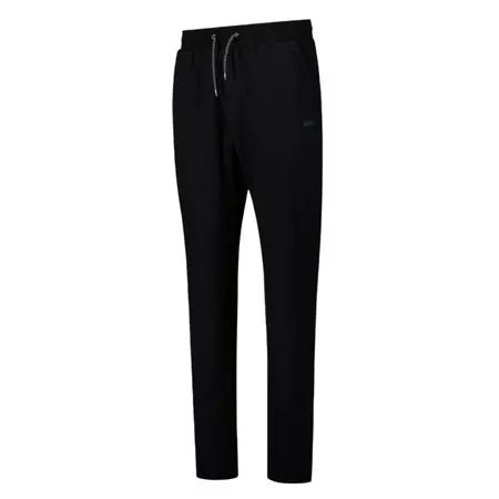 Campagnolo Men's joggers in stretch french terry "Black" (Comfort Fit)