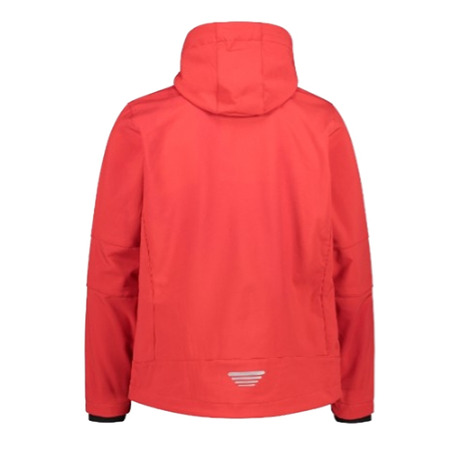 Campagnolo Softshell Jacket with detachable hood "Ferrari-Black"