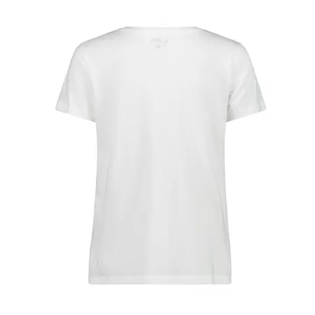 Campagnolo Women's T-shirt in organic cotton "White-Rose"