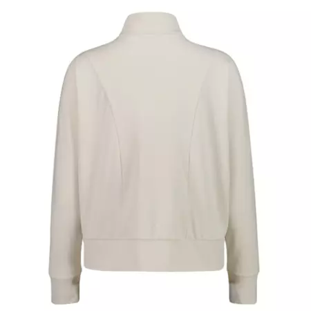 Campagnolo Zip-up Sweatshirt with High Neck "Avorio"