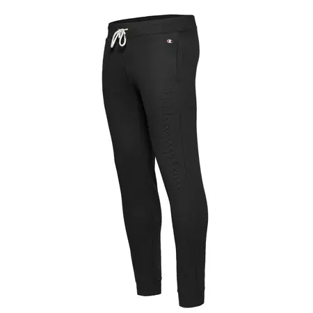 Champion Athletic Classic Watermark Logo Rib Cuff Pants (black)