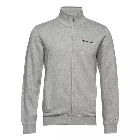 Champion Athletic Neck Tracksuit Jacket Full-Zip (Grey)