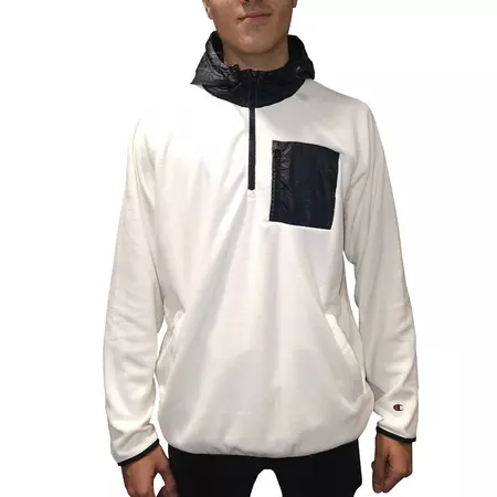 Champion Authentic Legacy Top Fleece Half Zip Hooded