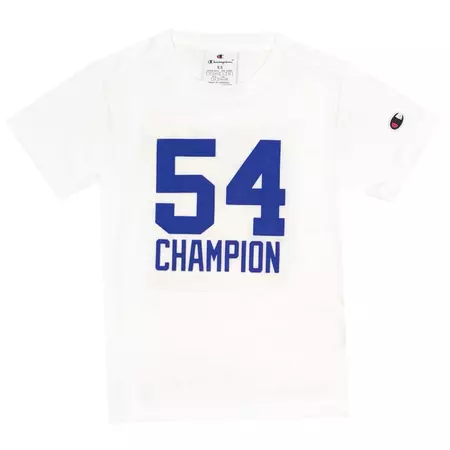 Champion Basketball Kids Sport Lifestyle Big Braphic Mesh Tee "White"