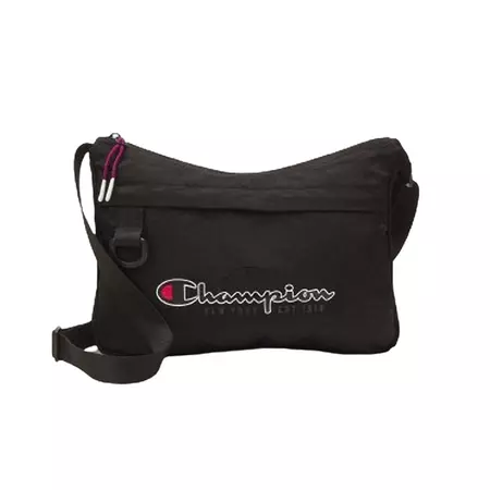 Champion Basketball Shoulder Bag "Black"