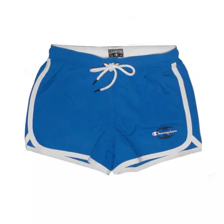 Champion Bermuda Swimsuit Athletic Logo (royal/white)