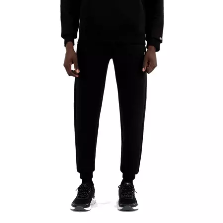Champion C Logo Print Ribbed Trims Cotton Terry Joggers "Black"