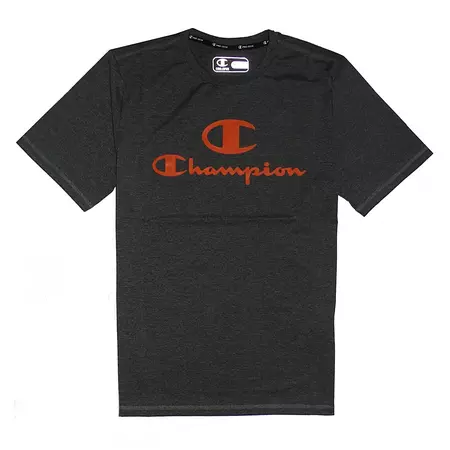 Champion Camiseta Athletic Performance Gear Dry-Tech Logo (gris oscuro)
