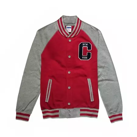 Champion Chaqueta Bomber Athletic Rochester NY 1919 University (granate/gris)