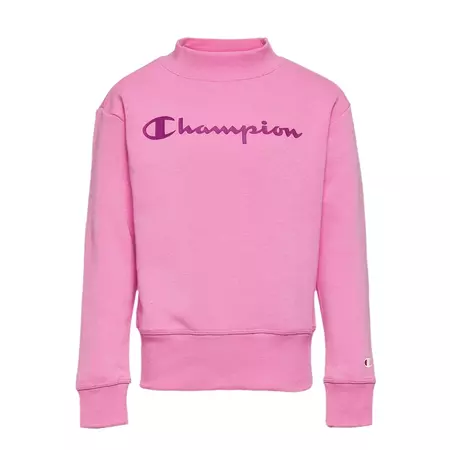 Champion Girls Legacy American Classics Crewneck "Pink"