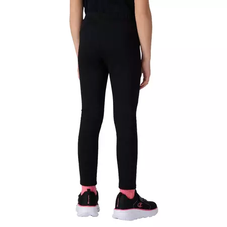 Champion Girls Light Stretch Fleece Leggings Icons "Black"