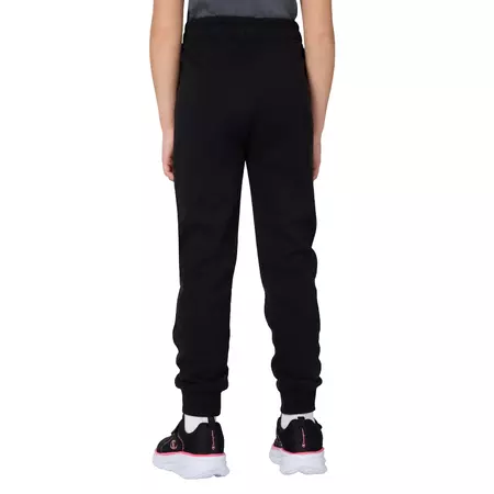 Champion Girls Rib Cuff Fleece Joggers Icons "Black"
