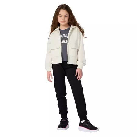 Champion Girls Rib Cuff Fleece Joggers Icons "Black"