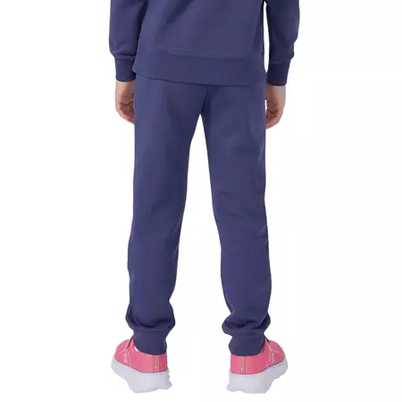 Champion Girls Rib Cuff Fleece Joggers Icons "Denim Blue"
