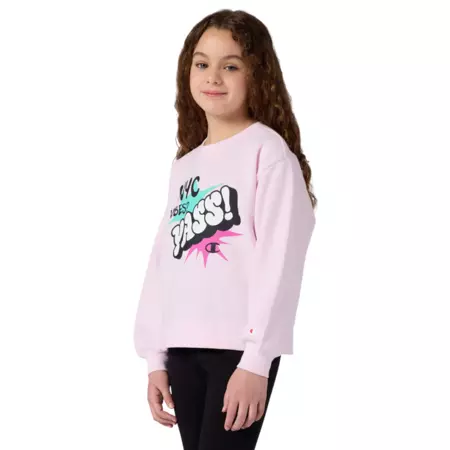 Chándal Niña Champion Con Interior Afelpado Con Gráfico "Pink"