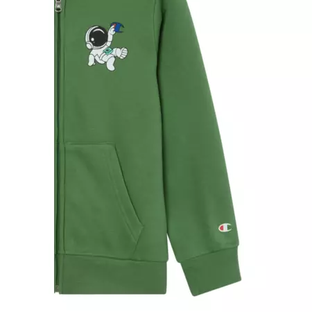 Champion Kids Hooded Fleece Sweatsuit "Olive Green"
