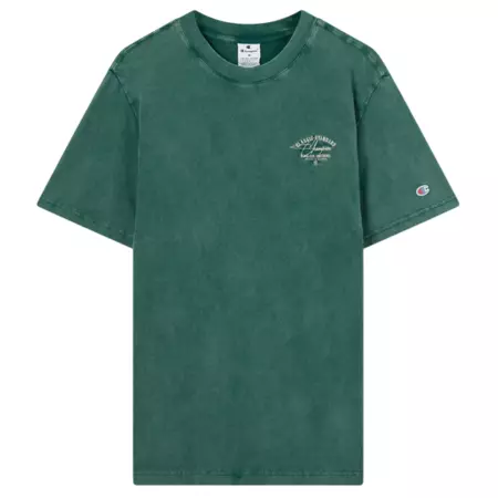 Camiseta Champion Icon Men’s Washed Crewneck T-Shirt "Forest Green"