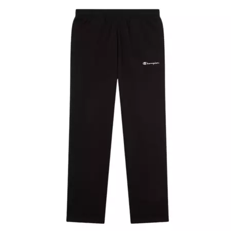 Pantalón con Dobladillo Recto Champion Icons Men’s Straight Hem Fleece "Black"