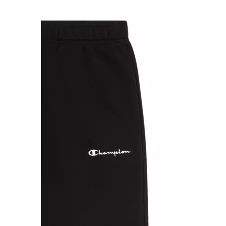 Pantalón con Dobladillo Recto Champion Icons Men’s Straight Hem Fleece "Black"