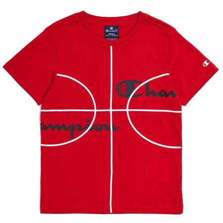 Champion Kids Basketball Logo T-Shirt "Red"