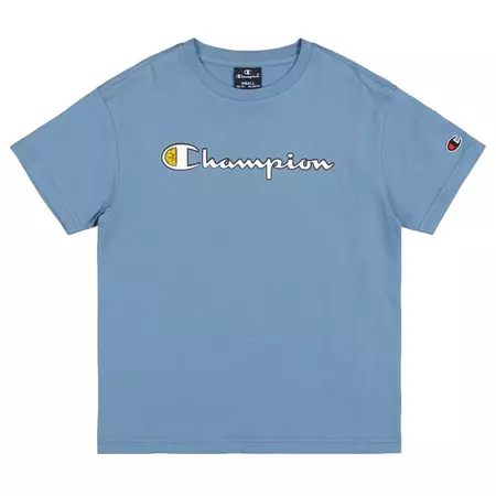 Champion Kids Crewneck T-shirt "Teal Blue"