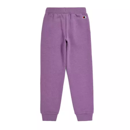 Champion Kids Tonal Logo Embroidered Side Cuff Pants "Lilac"