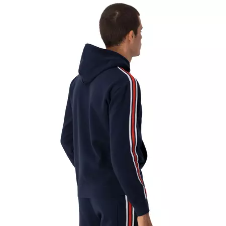 Champion Legacy Basketball Contrast Details Fleece Hoodie "Navy"