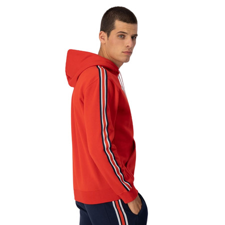 Champion Legacy Basketball Contrast Details Fleece Hoodie "Red"