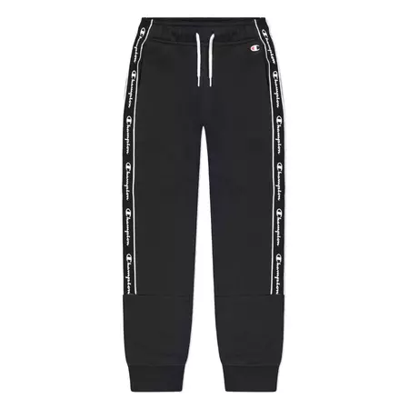Champion Legacy Boys Tape Light Fleece Joggers "Black"
