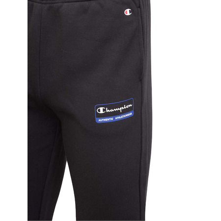 Champion Legacy Custom Fit Athleticwear Logo printed Cuff Pants "Black"