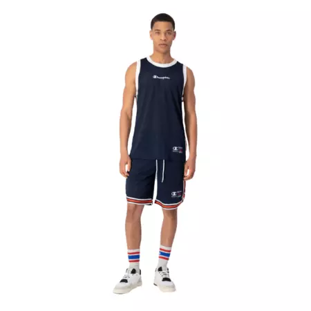 Champion Retro Basketball Mesh Shorts "Blue Navy"