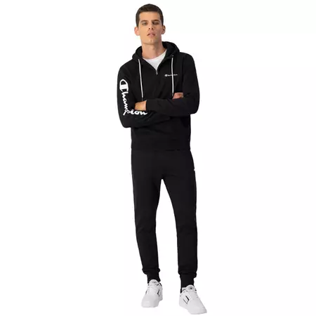 Champion Legacy Slim Fit C Logo Joggers "Black"
