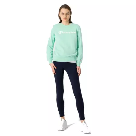 Champion Legacy Wm´s Front Script Logo Sweatshirt "Lime Green"