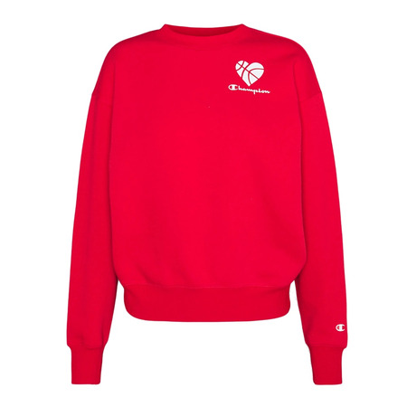 Champion Legacy Wm´s Myla Logo Love Sweatshirt "Red"