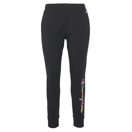 Champion Legacy Wm´s Script Colors Logo Pants "Black"