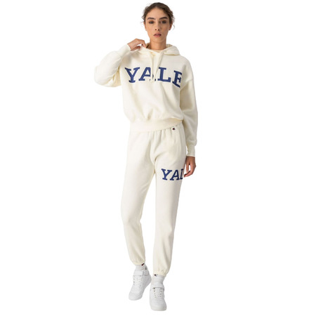 Champion Legacy Wmns University Yale Logo Fleece Hoodie