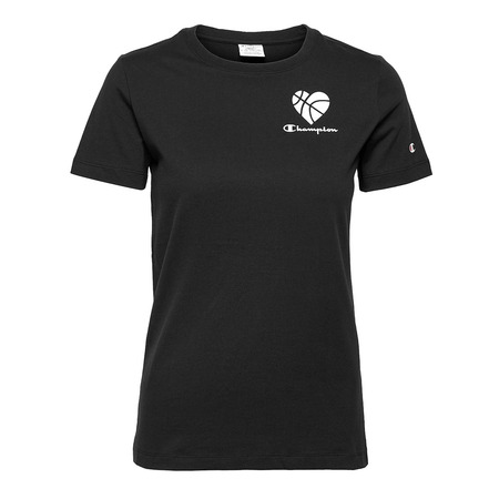 Champion Legacy Wn´s Basketball Print Chest Love T-Shirt "Black"