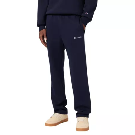 Champion Men’s Straight Hem Fleece Pants Icons "Navy Blue"