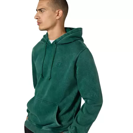 Champion Men’s Washed Fleece Hoodie Icons "Forest Green"